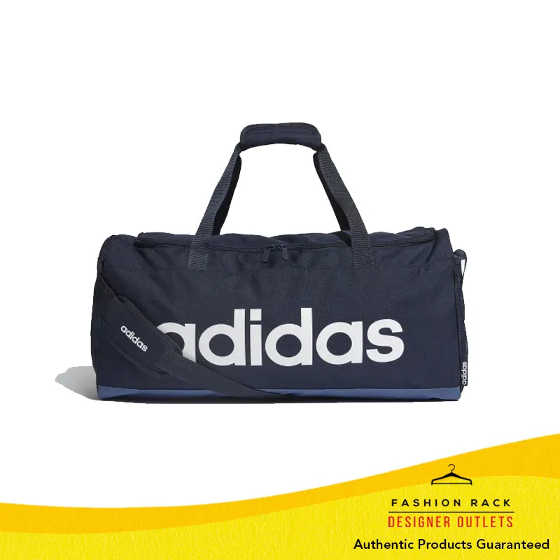 Adidas Linear Duffel Bag (Medium) Legend Ink / Tech Indigo / White