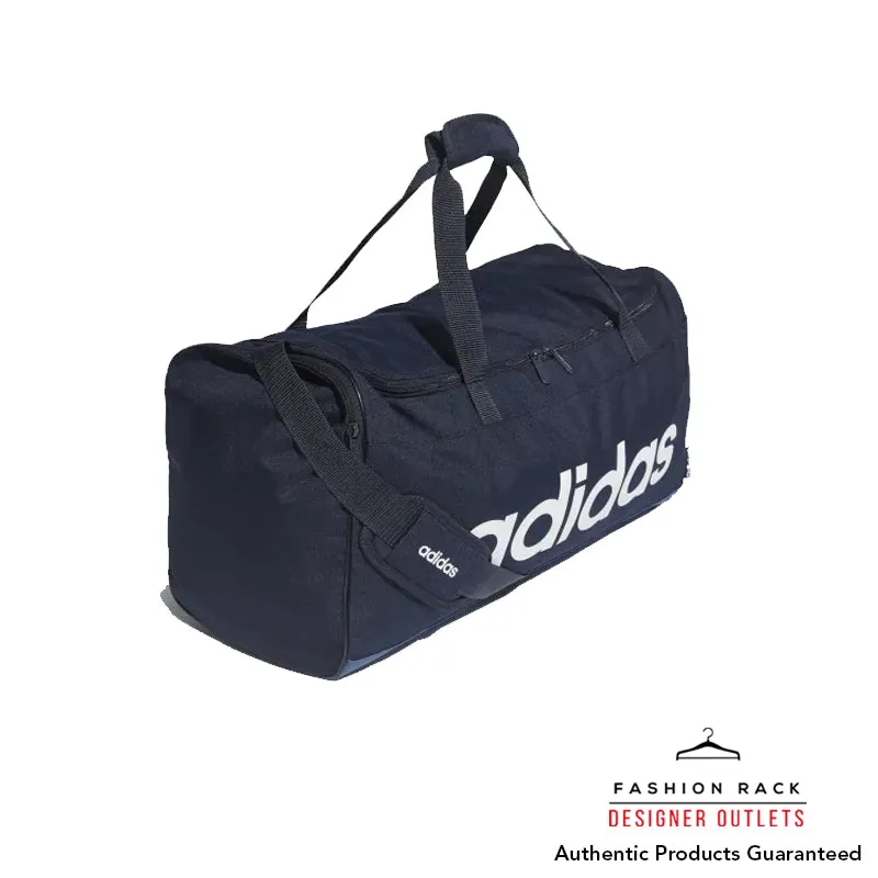 Adidas Linear Duffel Bag (Medium) Legend Ink / Tech Indigo / White