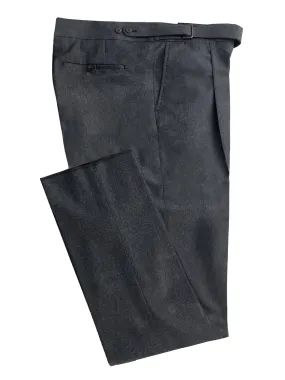 Anthracite Flannel Gurkha Trouser