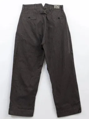 Belafonte Ragtime Clothing, Hiback Trouser, Overdyed Salt & Pepper