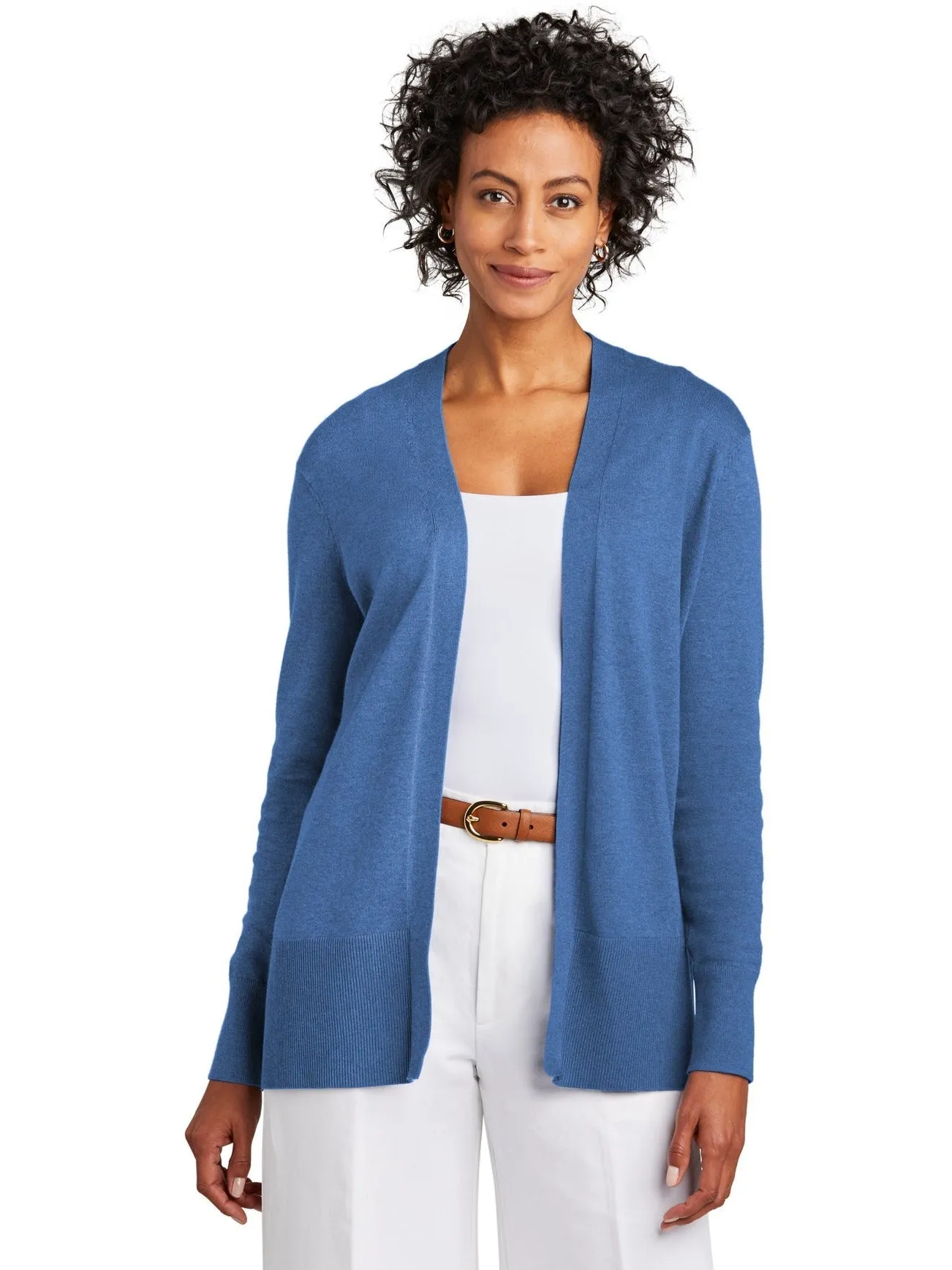 Brooks Brothers Ladies Cotton Stretch Long Cardigan Sweater