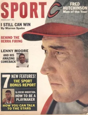 February 1965 SPORT Cover (Fred Hutchinson, Cincinnati Reds)