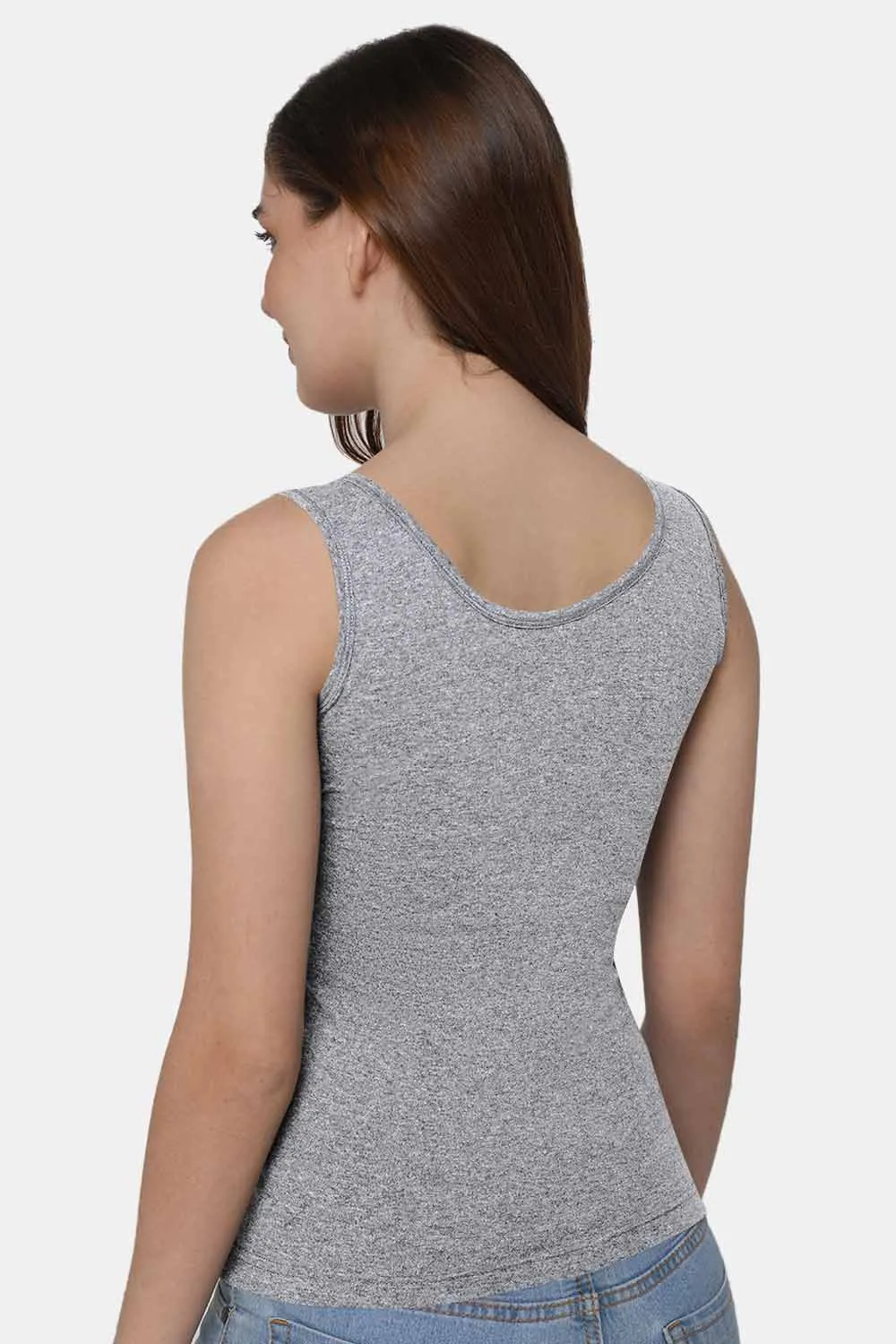 Intimacy Tanktop IN07 - Grey Melange