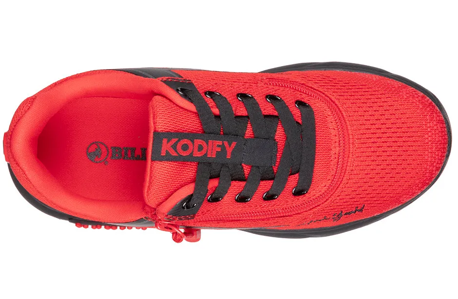 Kodify Red BILLY Sport Inclusion Athletic Sneakers