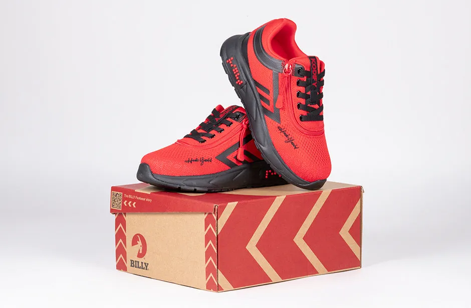 Kodify Red BILLY Sport Inclusion Athletic Sneakers