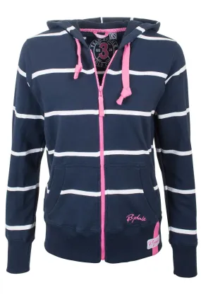 Ladies Full Zip Hooped Hoody