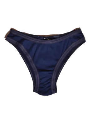 Organic Cotton Bikini Panty • Navy