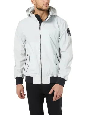 Pajar Mens Halcyon Bomber Rain Jacket - SILVER