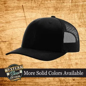 Richardson 112 Custom Embroidered Trucker Hat - Solid Colors